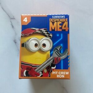 Despicable Me 4 Gus 2024 McDonald's 2024 Collection Toy #4 Pit Crew Ron